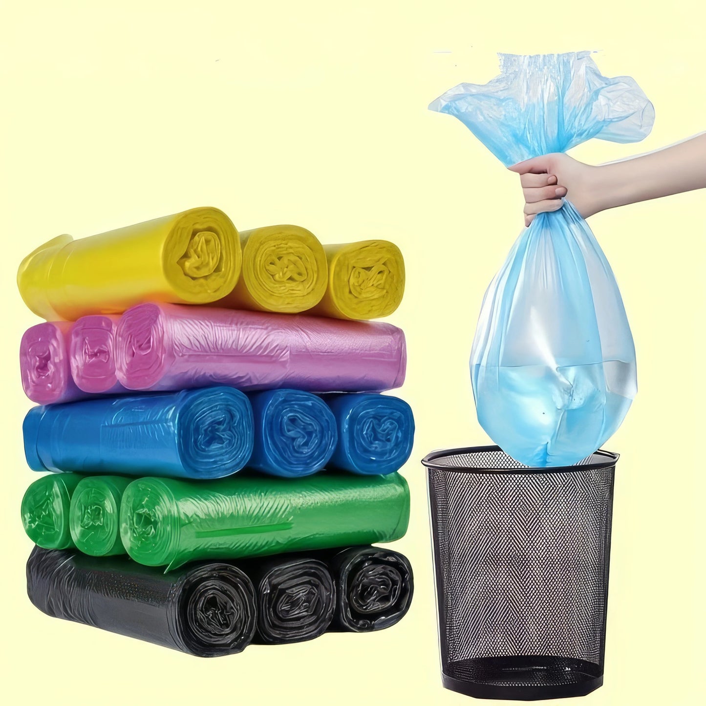 300-Pack Household Kitchen Trash Bags