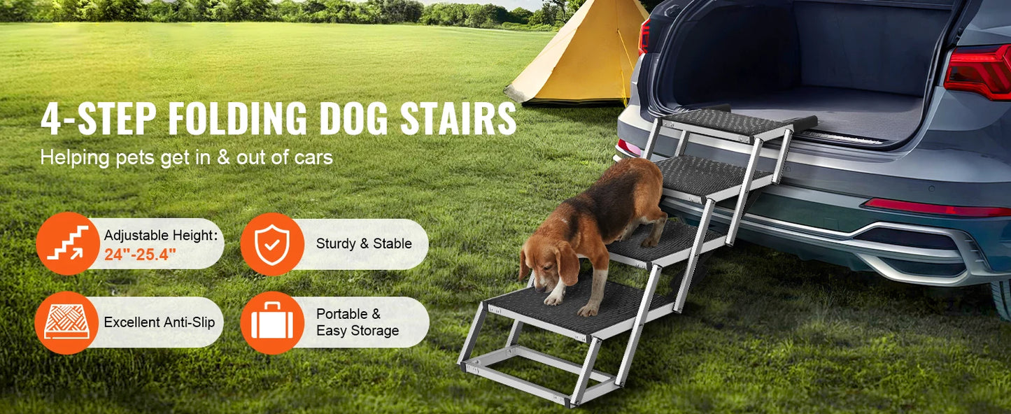 Dog Stair. Lightweight Aluminum Ladder for SUV's and Trucks