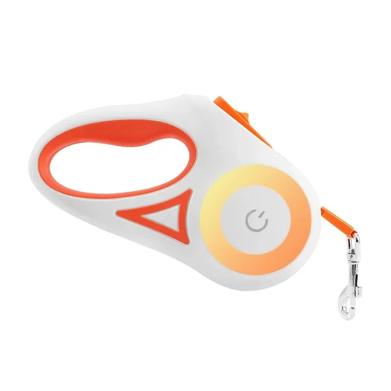 LED Luminous Retractable Dog Leash