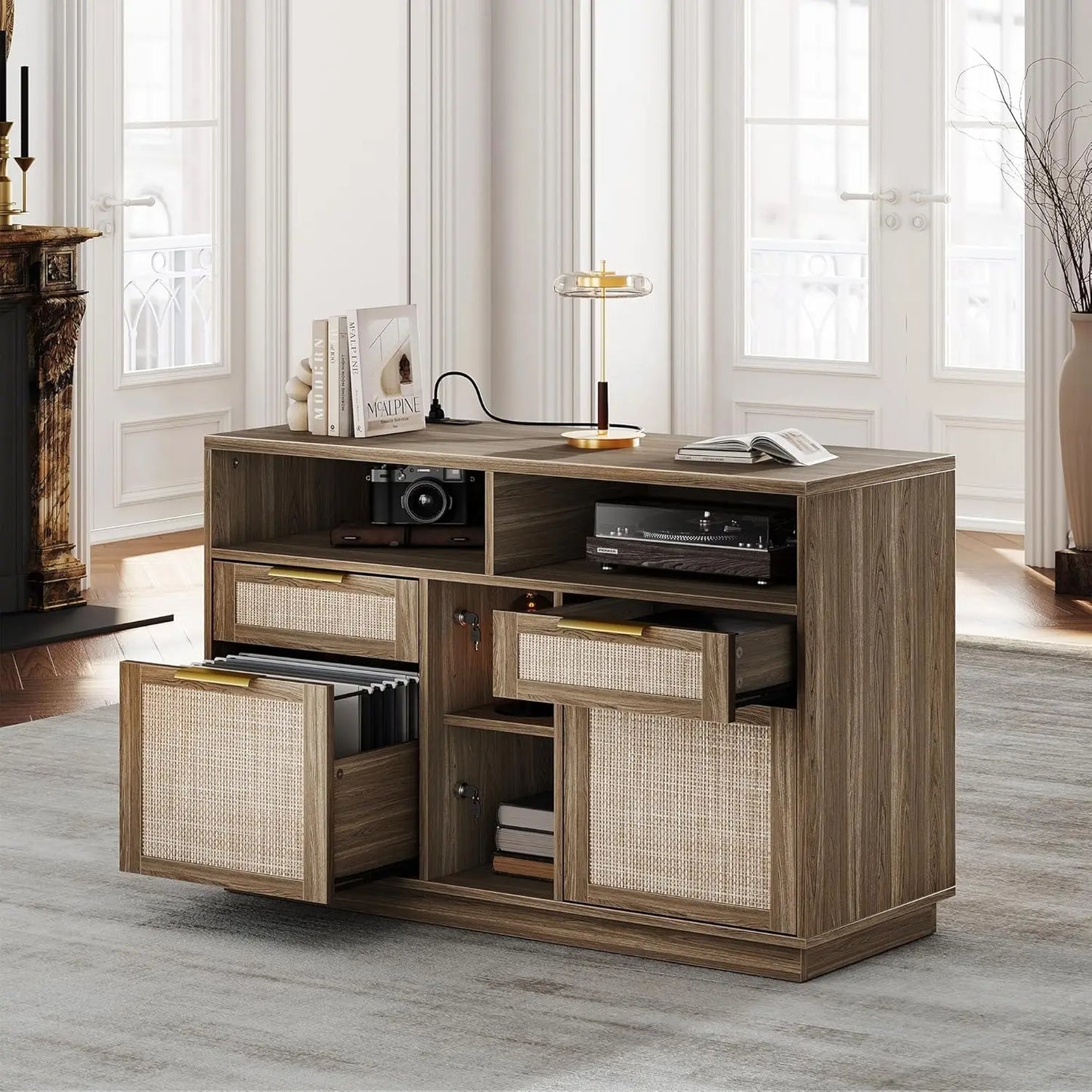 4 Drawer File Cabinet, with Lock