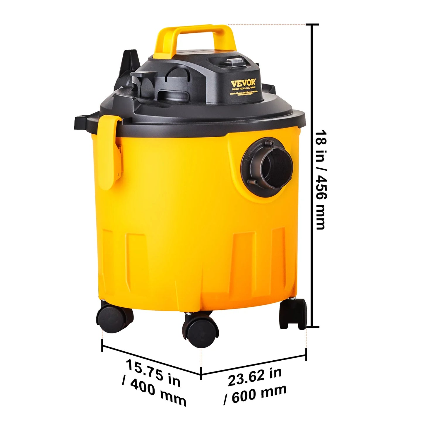 Stainless Steel Wet Dry Shop Vacuum