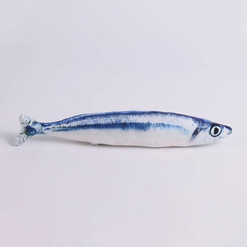 Simulation fish cat-teasing toys