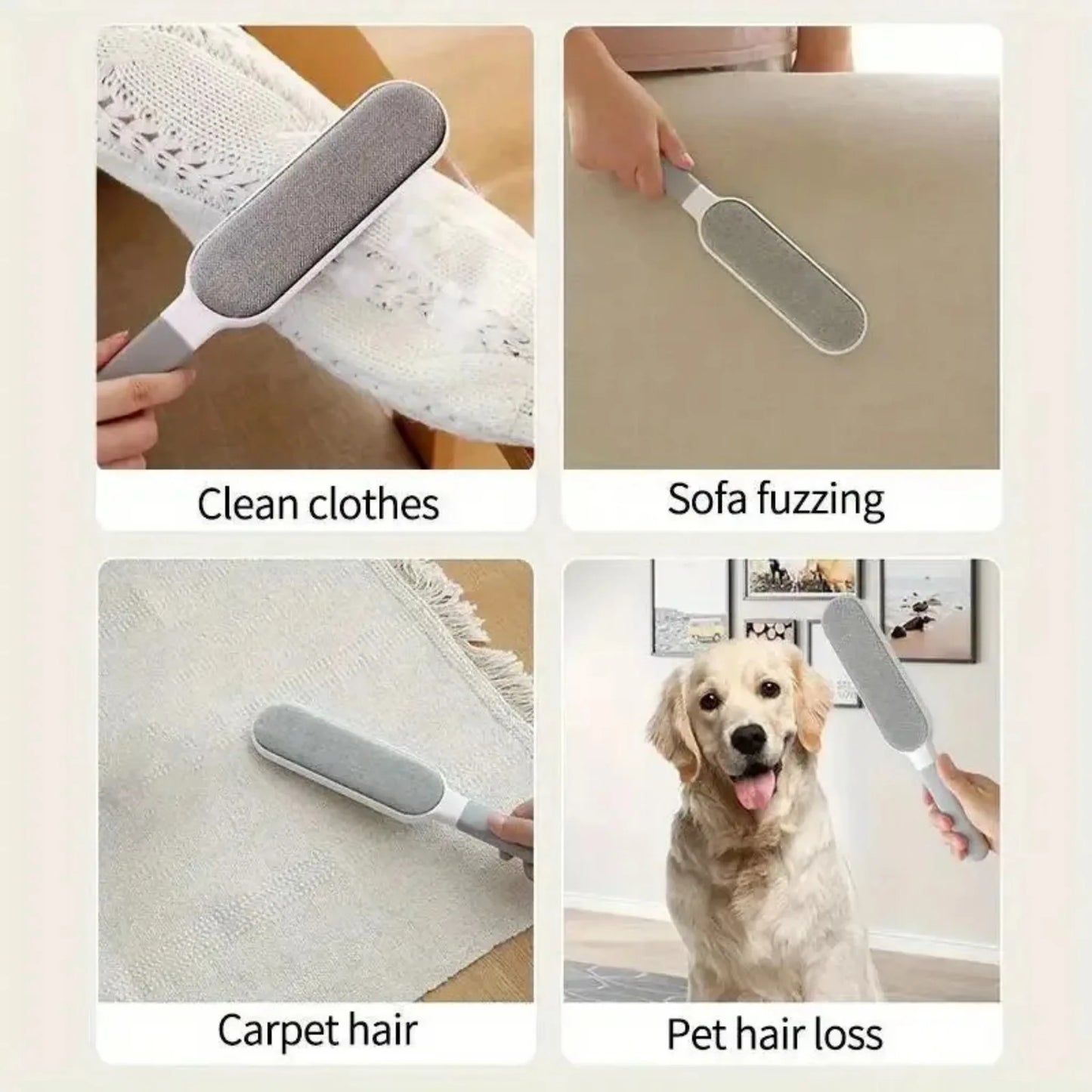 Reusable Lint Brush for Clothes & Upholstery