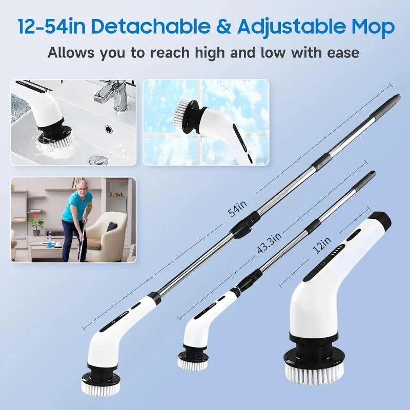 Multifunctional Electric Rotating Cleaning Brush