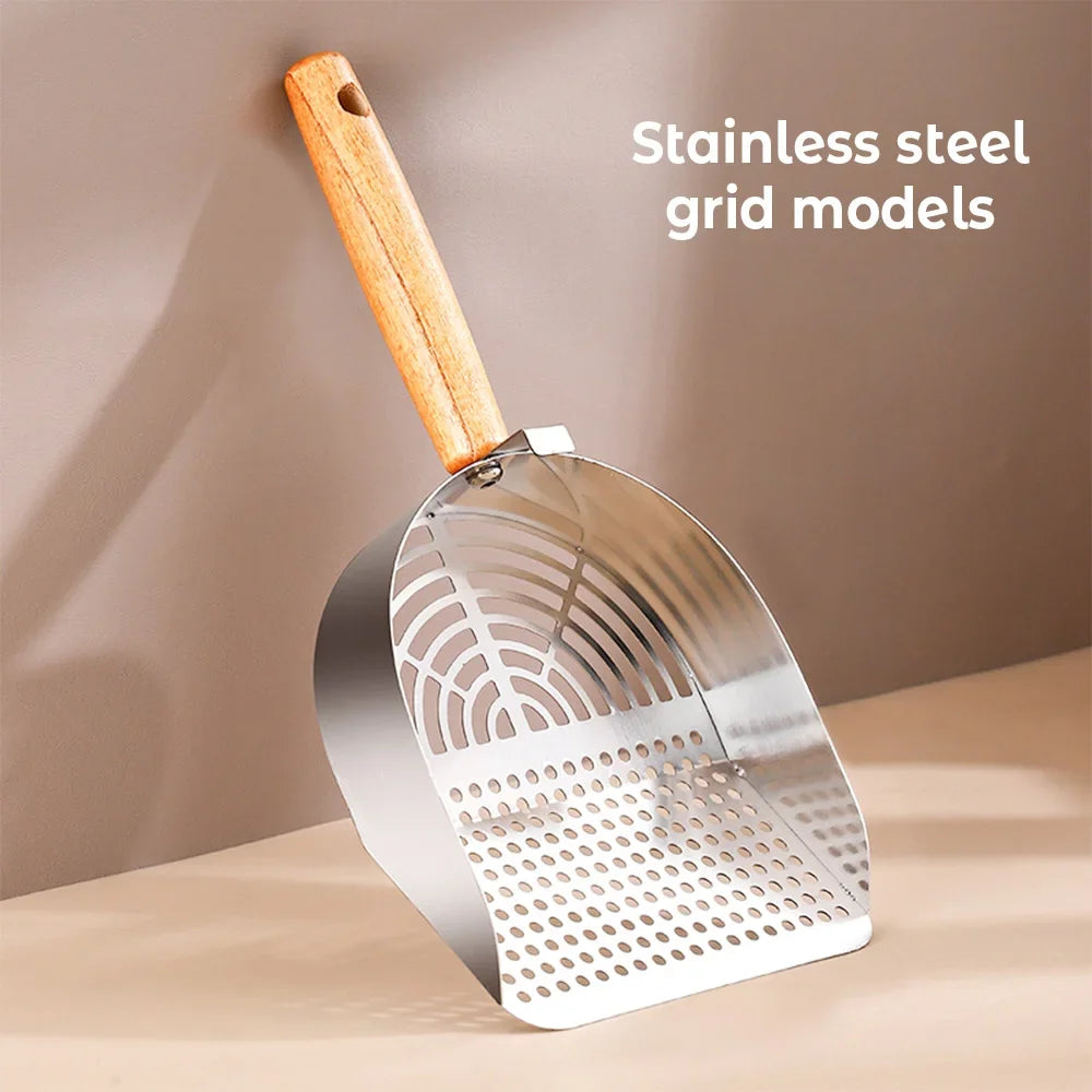 Stainless Steel Cat Litter Scoop For Litter Box