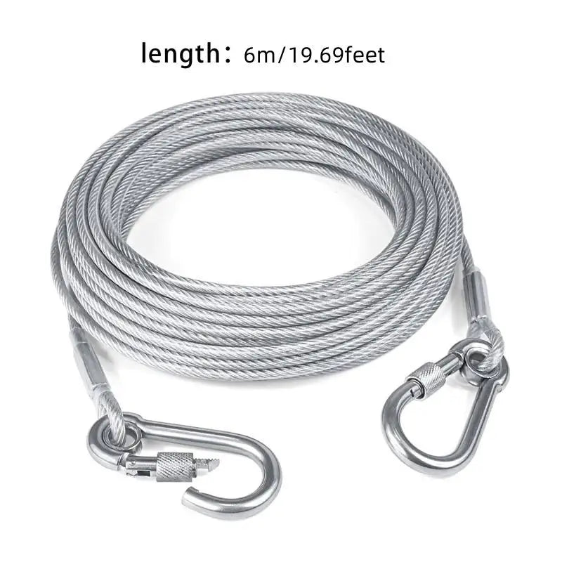 Double Cleat Dog Tie Out Cable