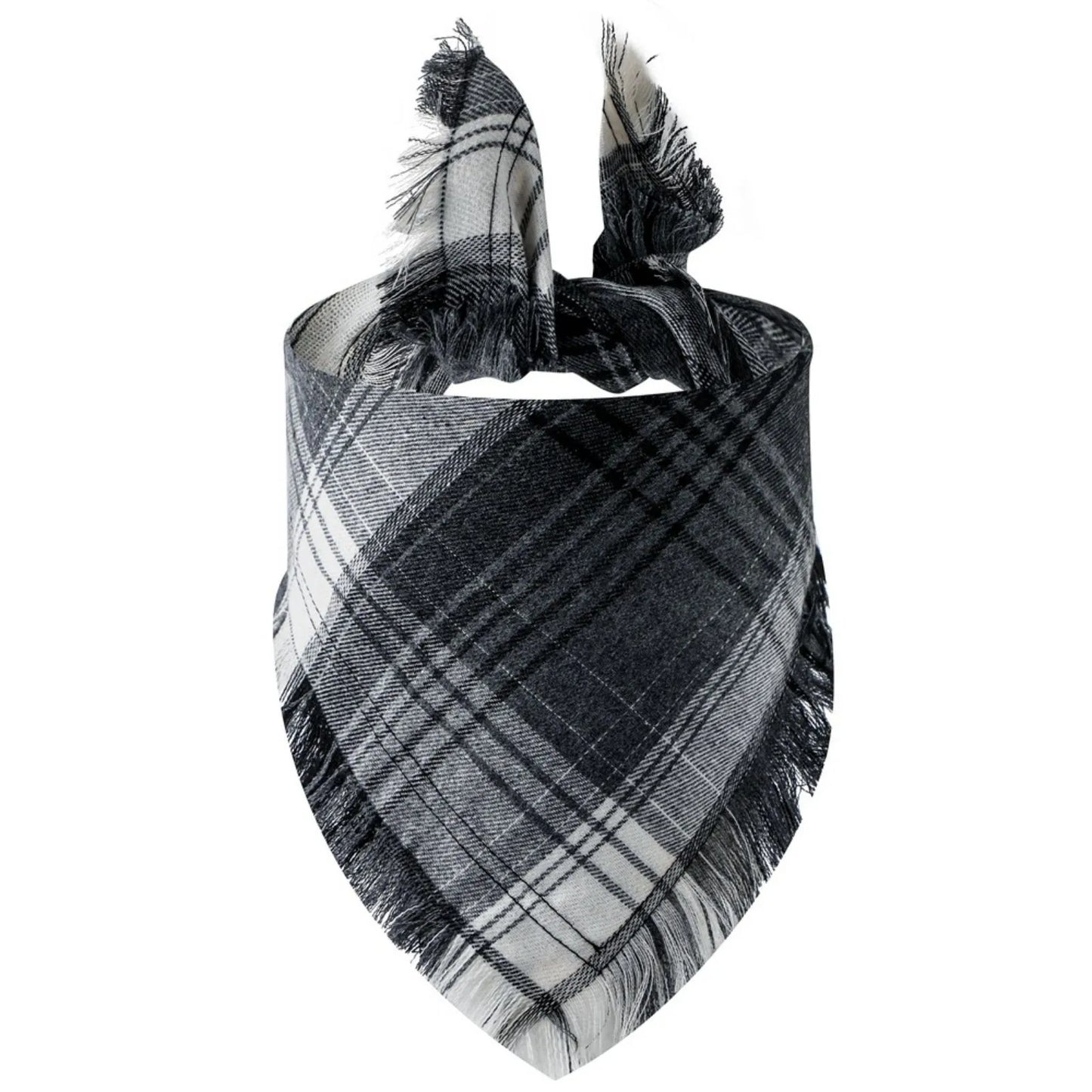 Dog Bandana Classic Plaid Scarf