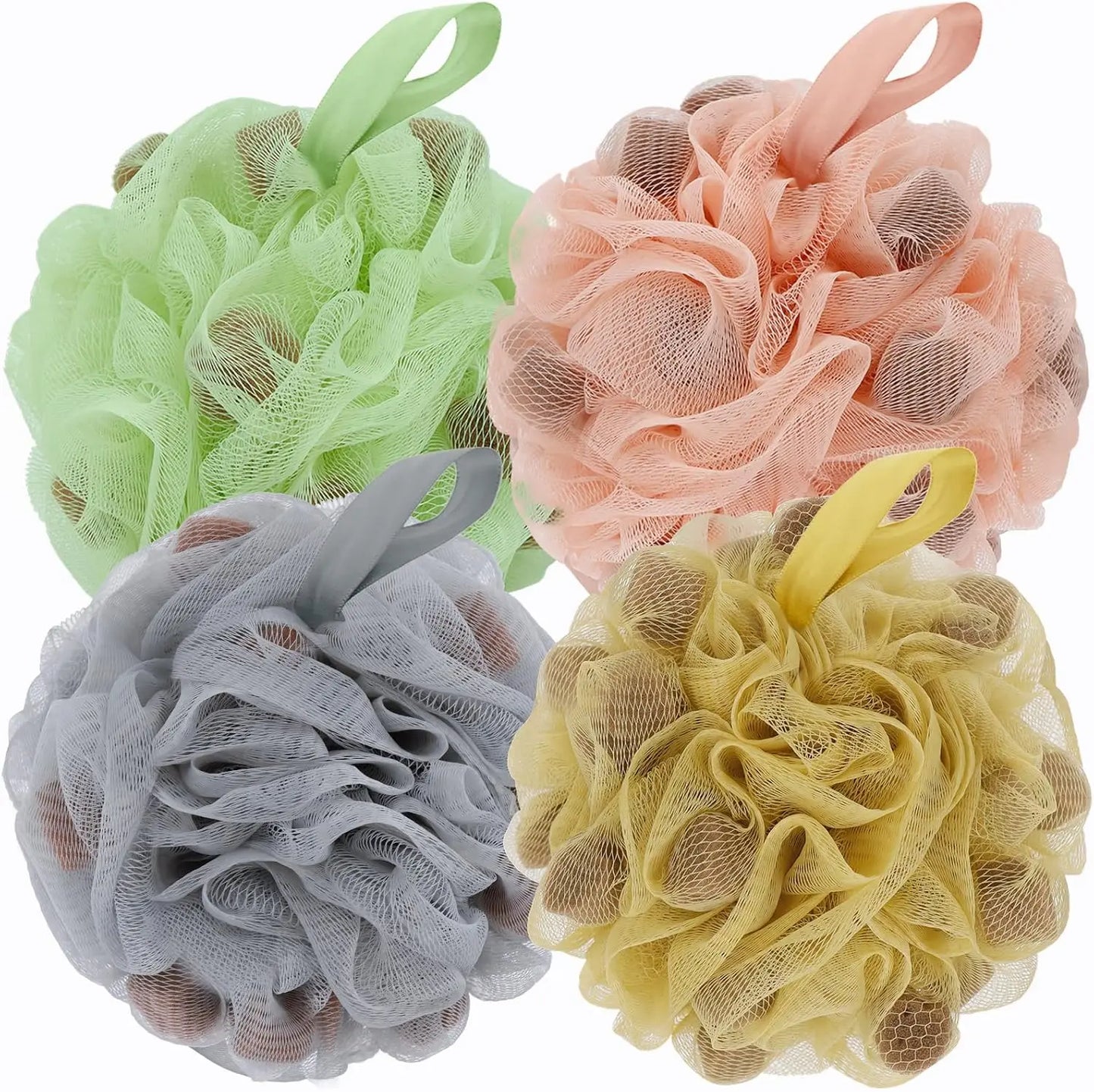 Sponge Shower Scrubber, for Body & Back