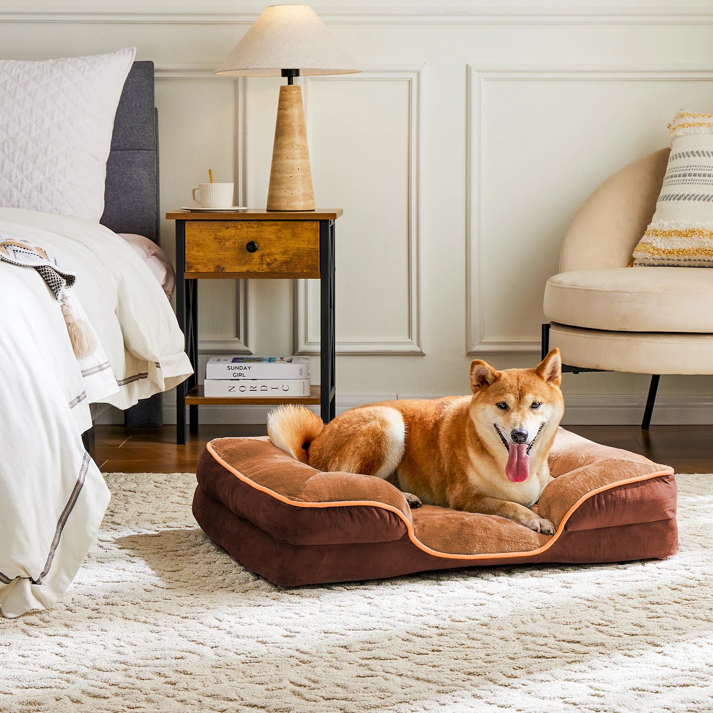 Orthopedic Dog Bed w/ Washable Cover
