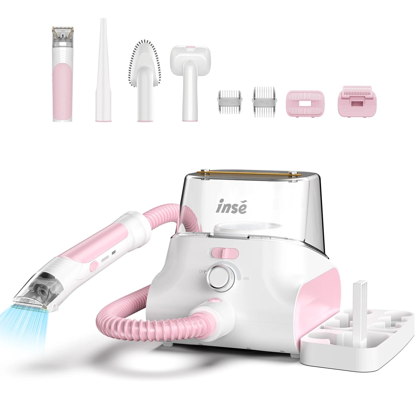 Dog Vacuum Grooming Kits with Pet Clipper