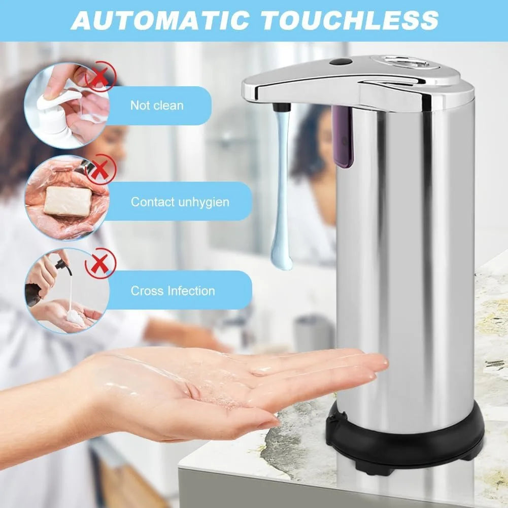 Touchless Soap Dispenser For Kitchen & Bathroom
