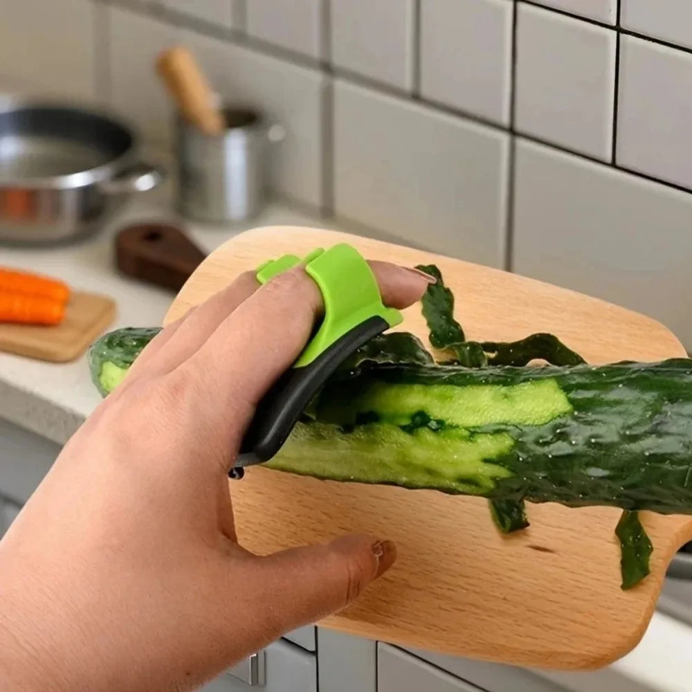 Convenient Peeler with Sharp Blade for Kitchen and Camping