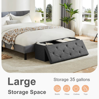 Living Room Hidden Storage Footstool