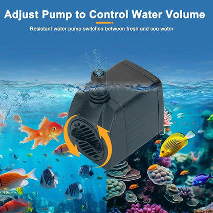 Aquarium Chiller for Fish Tank with Remote Control Pump