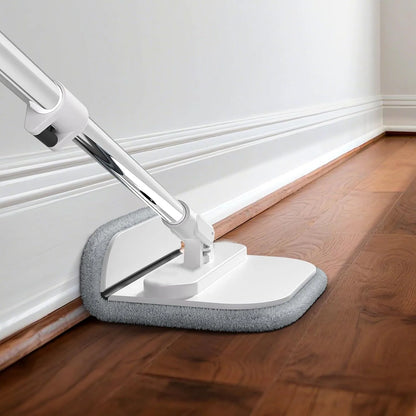 Round Flat Mop/Bucket Set with Dirty/Clean Water Separation