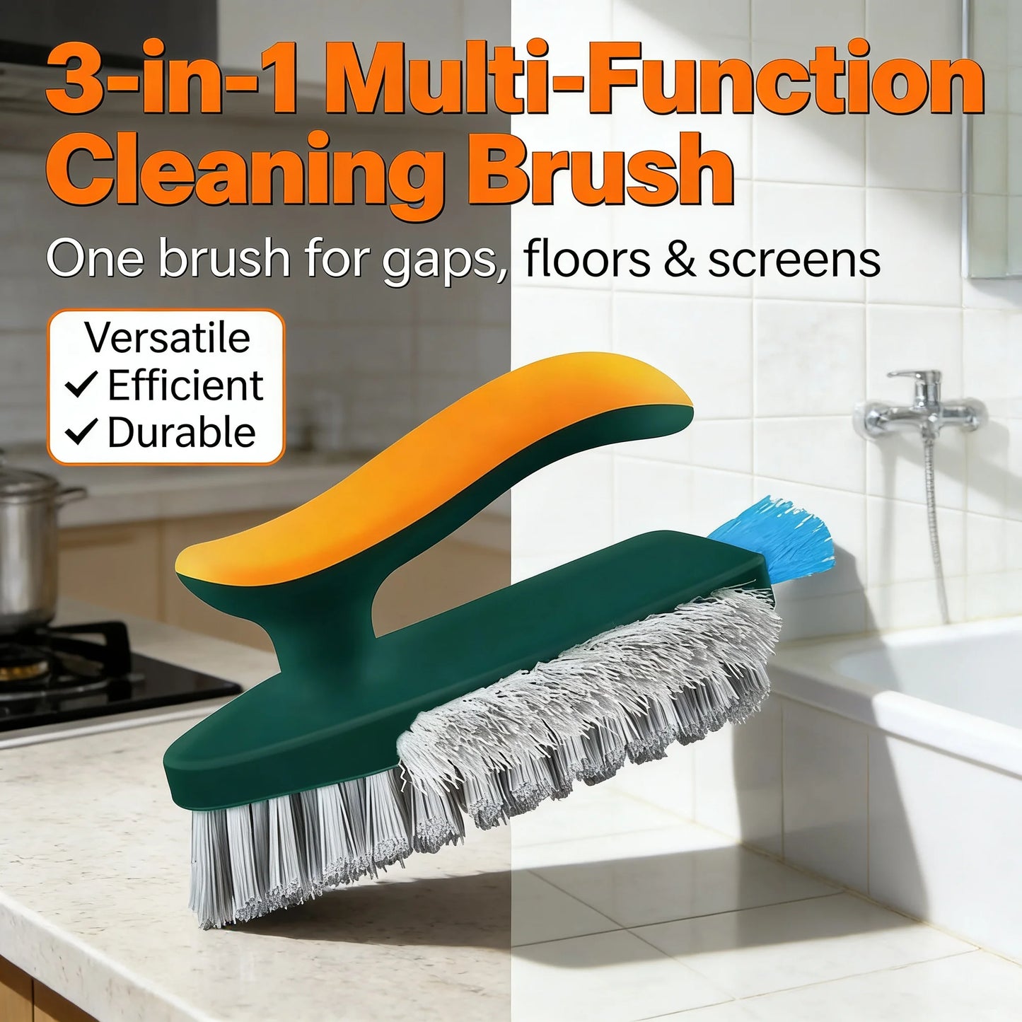 3-In-1 Multi-Function Cleaning Brush