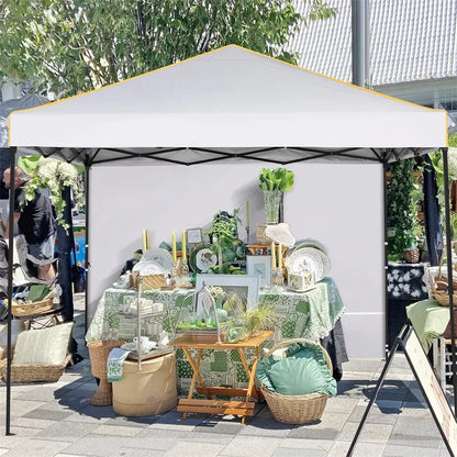 10x10FT Pop Up Canopy with Windows and Mosquito net