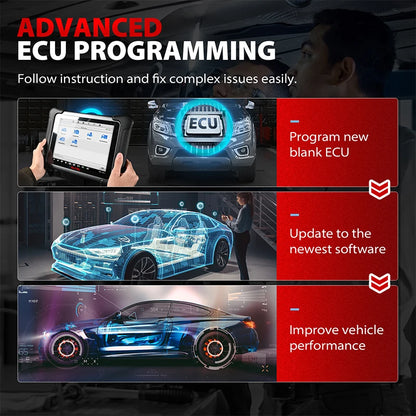 Autel Elite II PRO Diagnostic Scanner. Complete Coding Capability