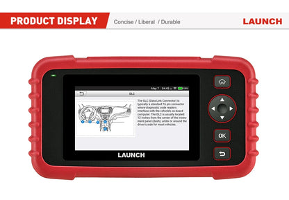 LAUNCH X431 CRP123X Car OBD2 Diagnostic Tools Obd2 Scanner Engine ABS Airbag SRS AT Code Reader Free Update Automotive Tools