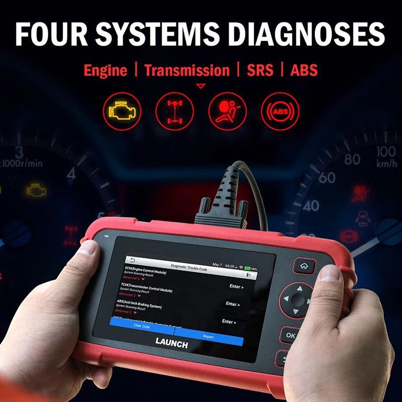 LAUNCH X431 CRP123X Car OBD2 Diagnostic Tools Obd2 Scanner Engine ABS Airbag SRS AT Code Reader Free Update Automotive Tools