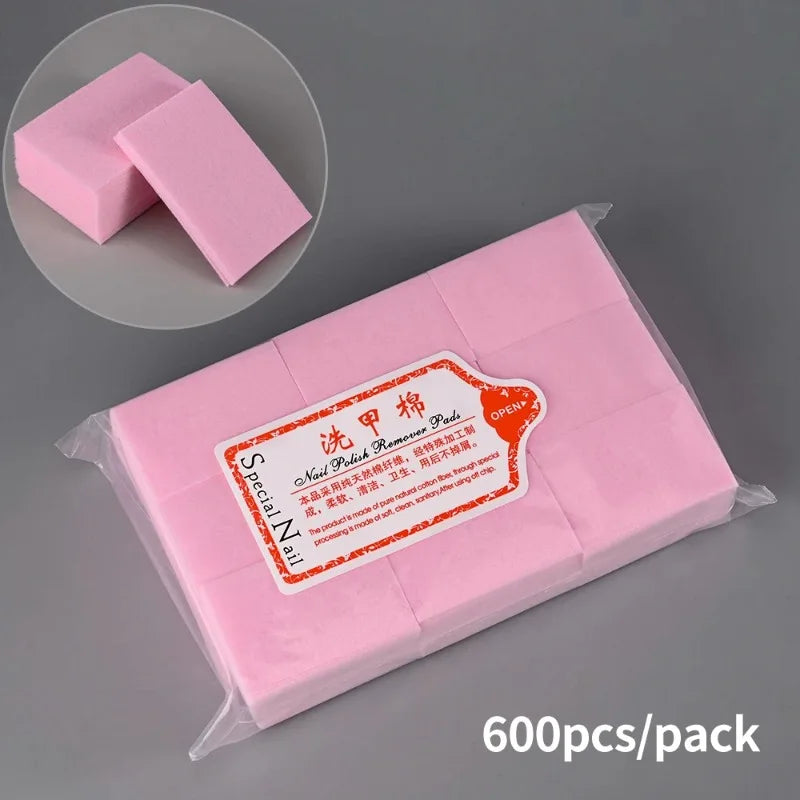 100/500/600/1000Pcs Professional Lint-Free Wipes