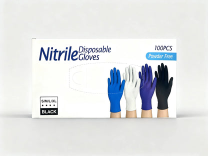 White Nitrile Gloves Perfect for Kitchen & Gardening