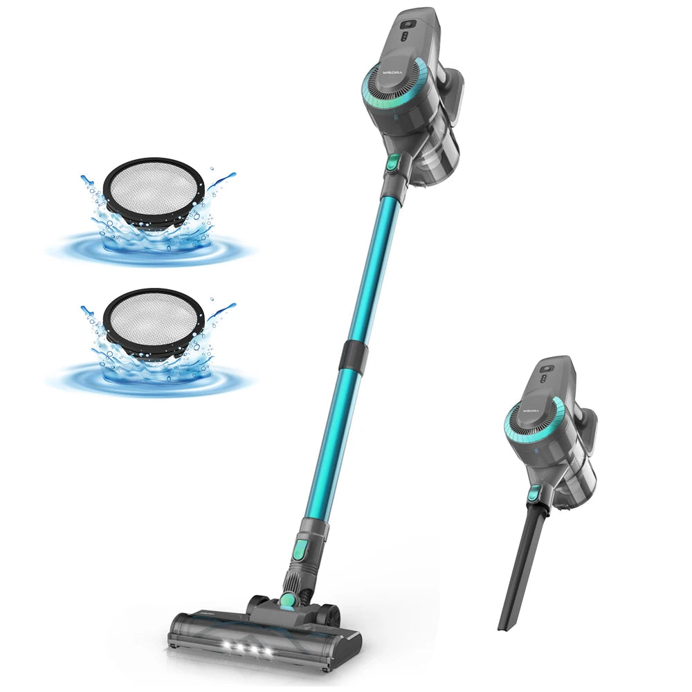 Cordless Upright Vacuum Cleaner, for Carpet, Floor, Car, Pet Hair