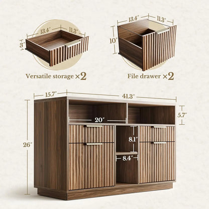 4 Drawer File Cabinet, with Lock