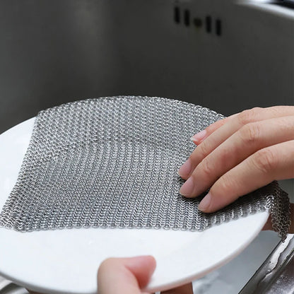 Stainless Steel Glove for Heavy Scrubbing