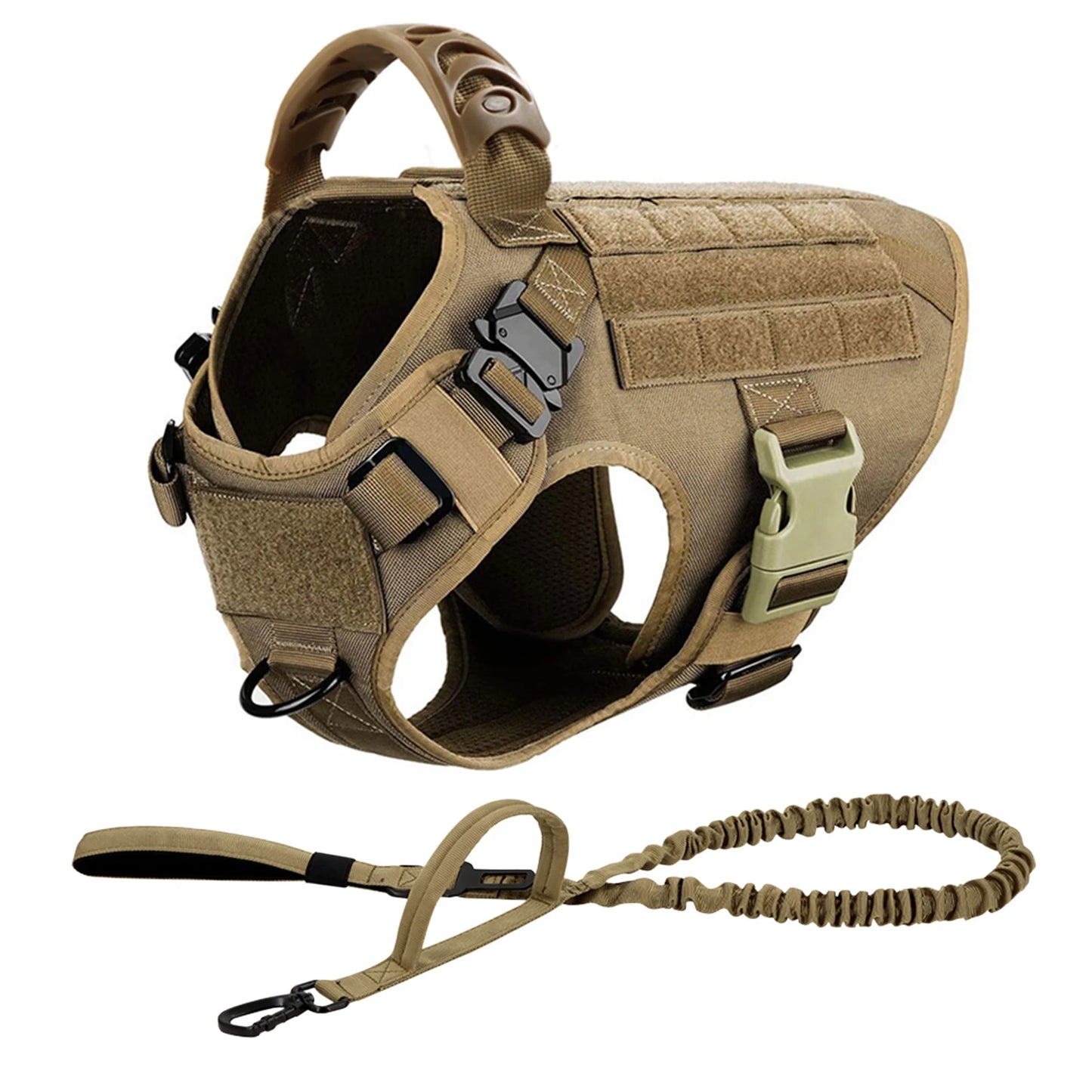 Large Dog Harness, Collar and Leash Set for Training and Walking