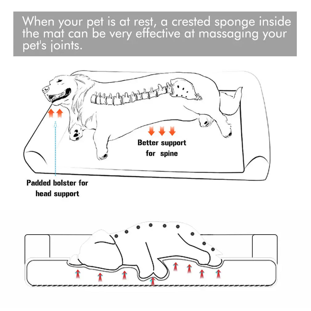 Dog Bed Extra Large Orthopedic with Removable Washable Cover