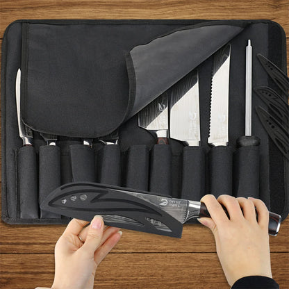8pcs Kitchen Stainless Steel Chef Knife Set