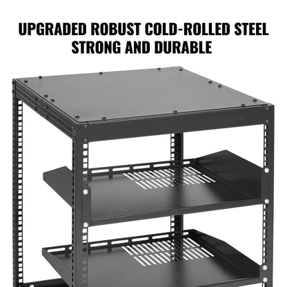 Open Frame Server Rack, Floor Standing or Wall Mounted