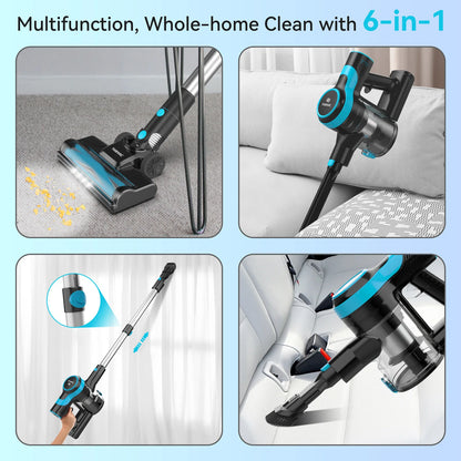 Cordless Vacuum Cleaner for Carpet & Pet Hair