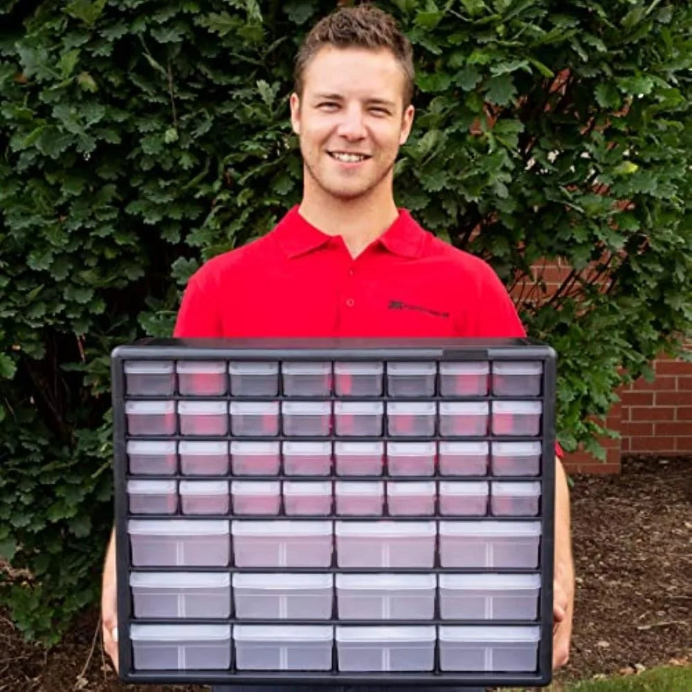 44-Drawer Storage Cabinet for Garage Organization