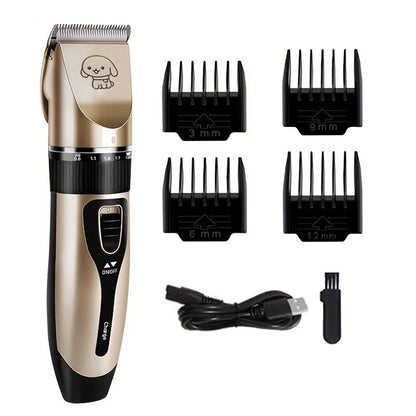 Pet Hair Trimmer Kit for Dogs and Cats