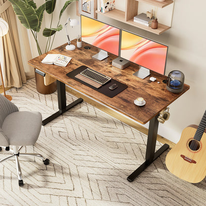Electric Standing Desk, Height Adjustable 55x24"
