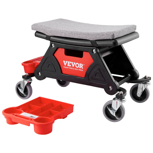 Heavy Duty Roller Creeper Seat for Home Garage