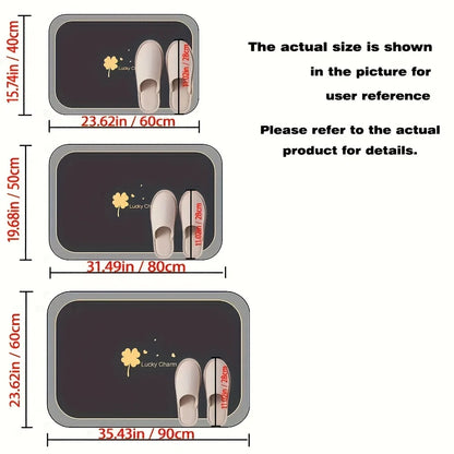 Quick Dry ,Super Absorbent, Non-slip Bath Mat