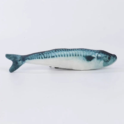 Simulation fish cat-teasing toys