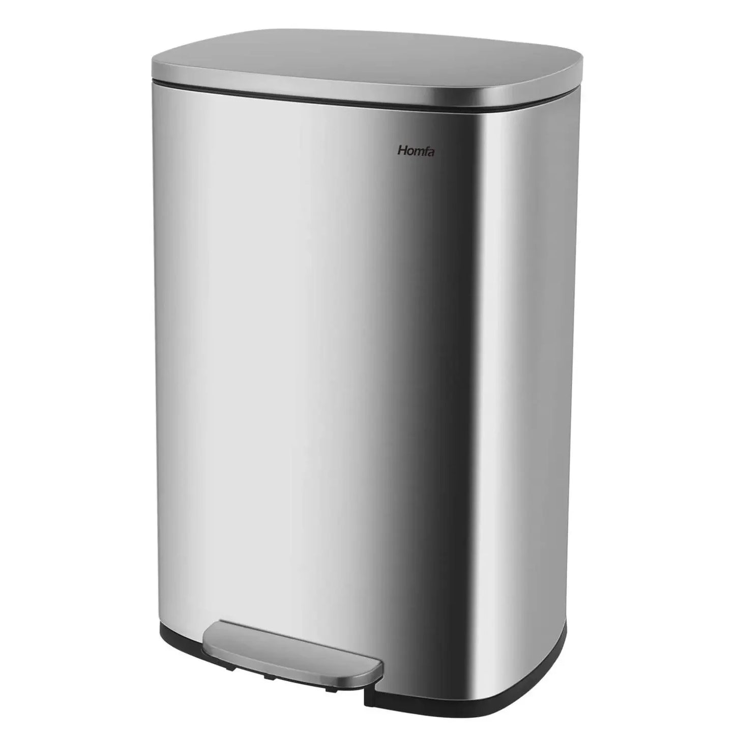 Step Lid Stainless Steel Kitchen Trash Can