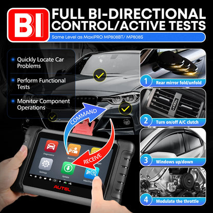 Autel MaxiCheck MX808S OBD2 Bi-directional Scanner