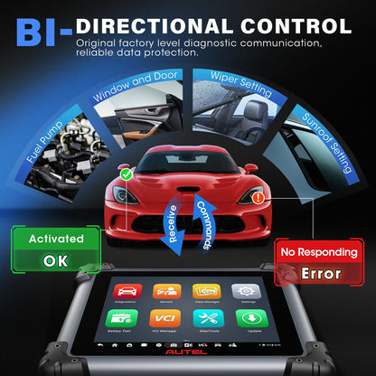 Autel Elite II PRO Diagnostic Scanner. Complete Coding Capability