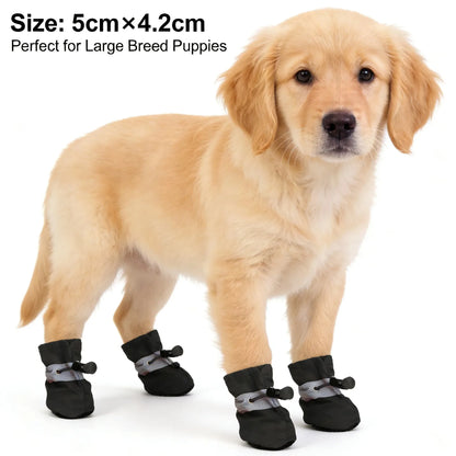 Puppy Shoes Waterproof Anti Slip for Puppies 10-13 lbs