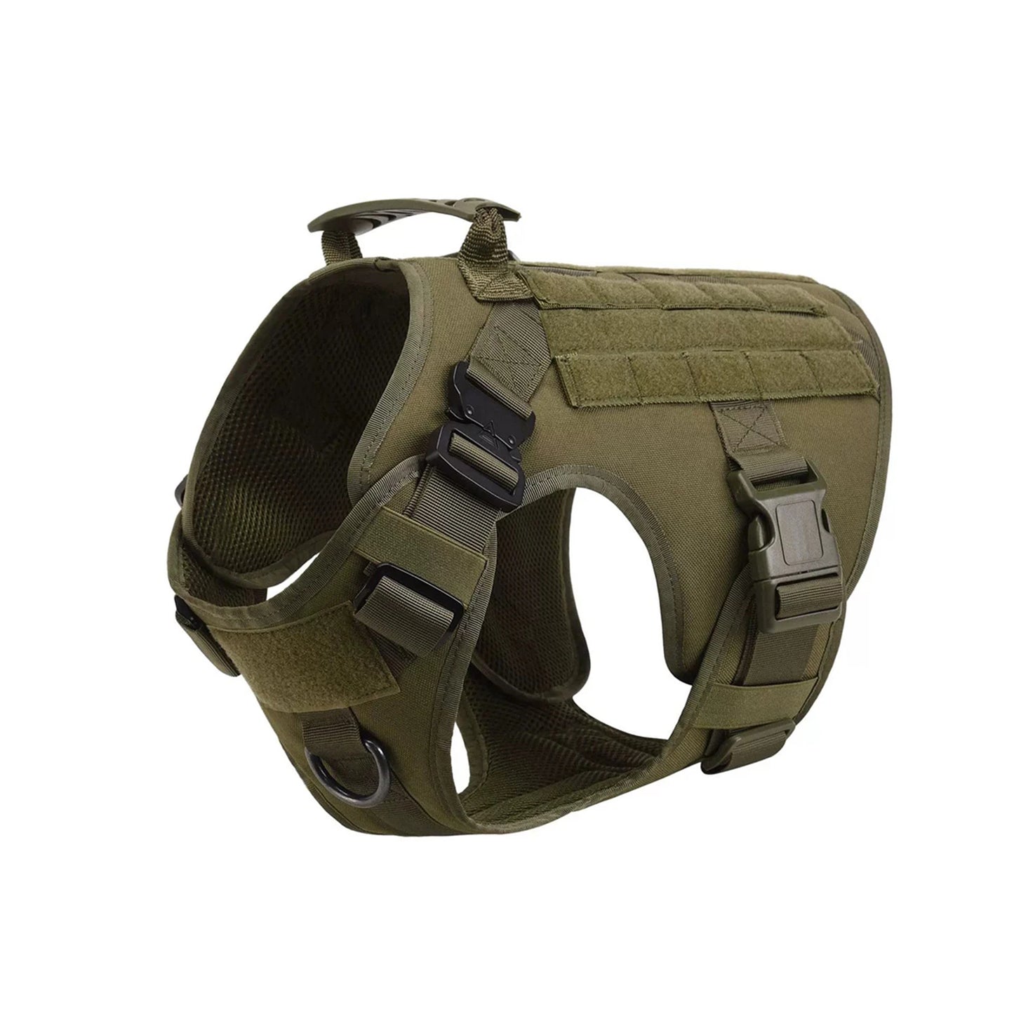 Tactical Dog Harness, Collar, and Leash