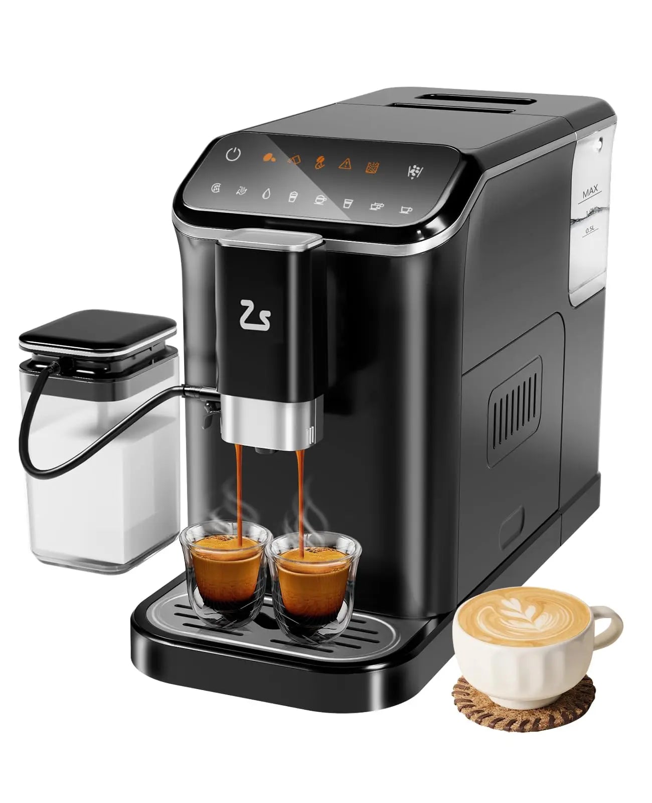 Fully Automatic Espresso Machine w/Grinder