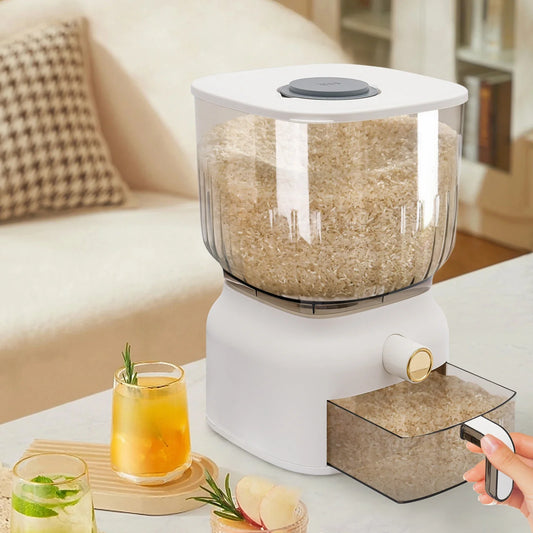 Rice Dispenser with Sealed Storage