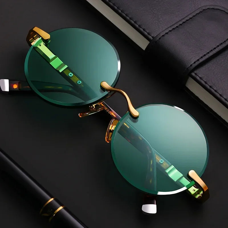 Rimless Sunglasses for Women and Men