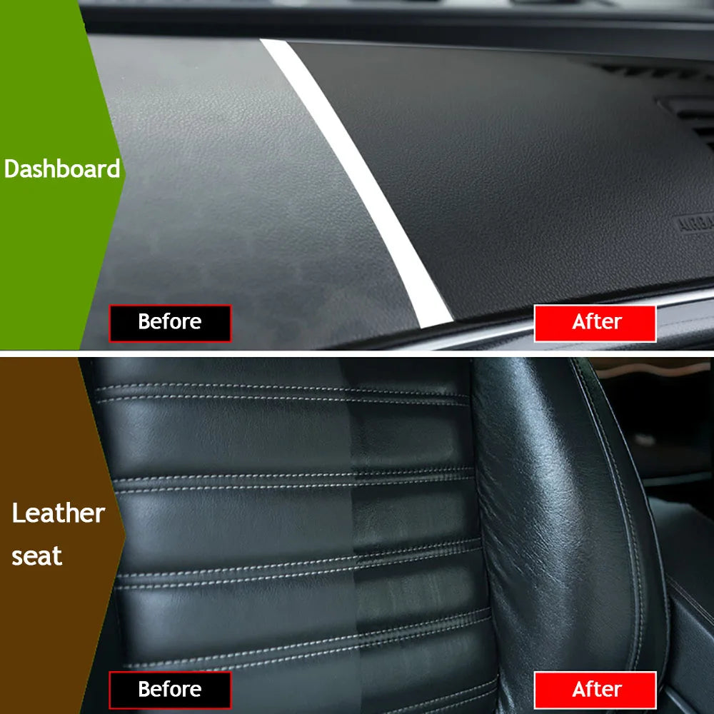 Car Interior Rubber, Plastic, Leather, Cleaning Protectant
