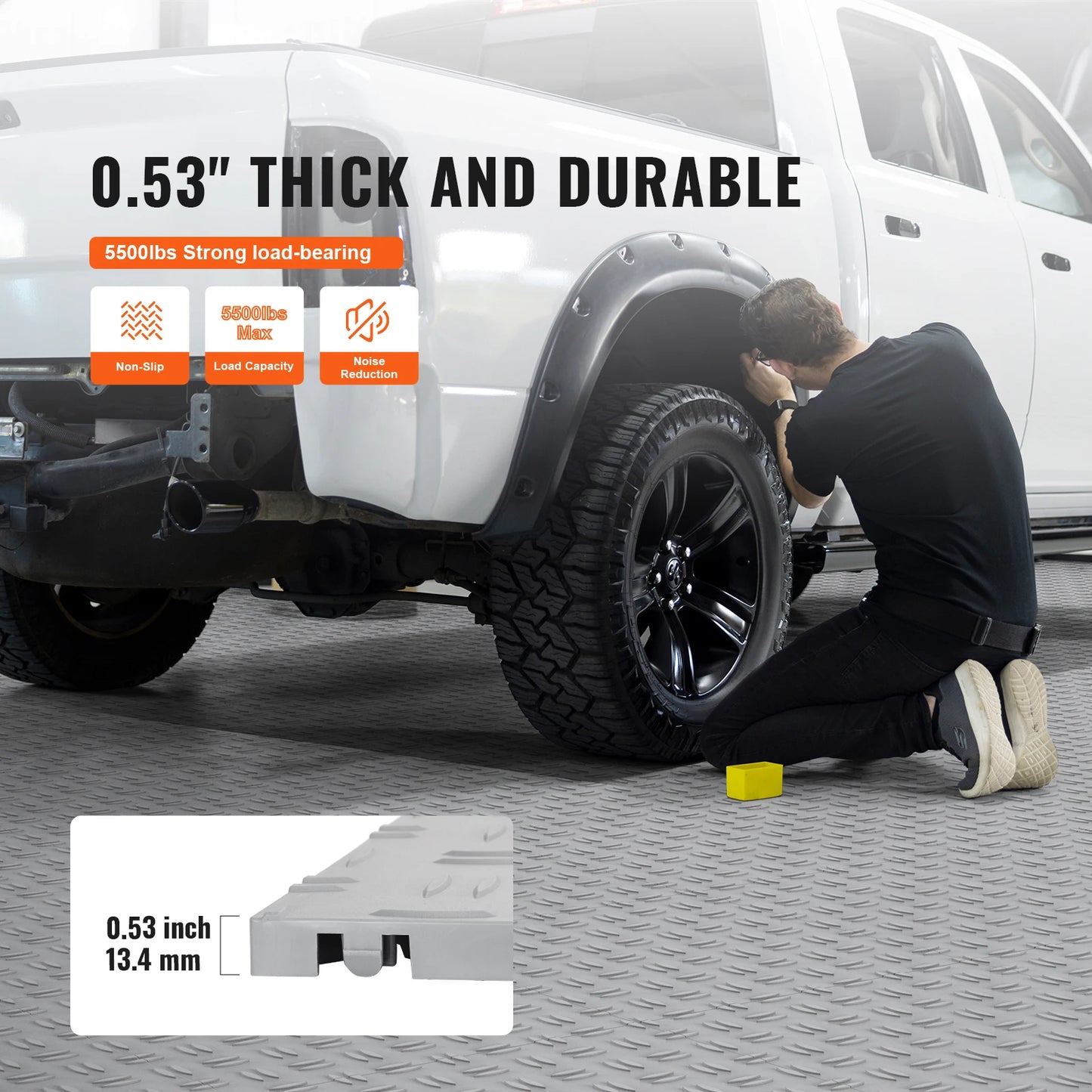 Interlocking Garage Floor Covering Tiles